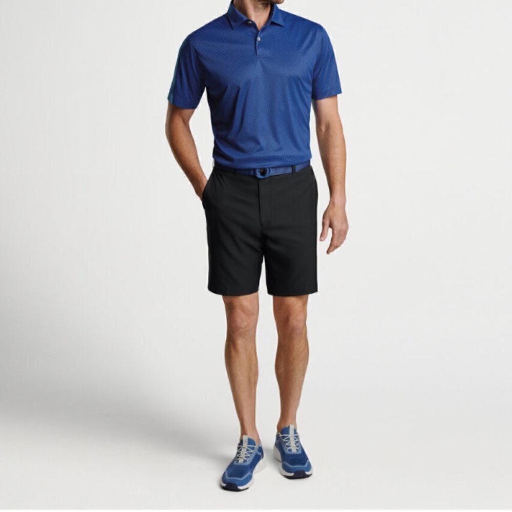 Peter Millar Mens Black 9" Salem Performance Short-Size 42